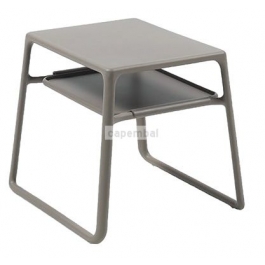 Table basse pop taupe