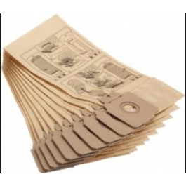 10 sacs filtre papier karcher t10/1 t12/1